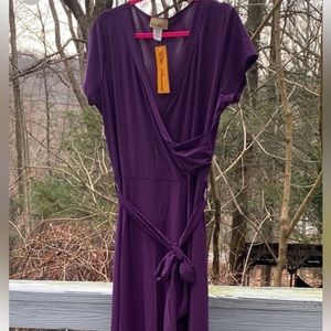 Ella Samani Purple Dress Size 2x